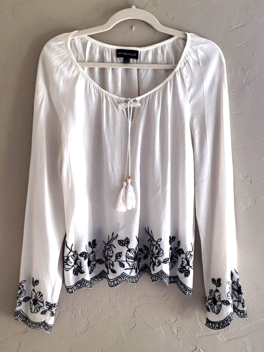 Boho Peasant Blouse - Picture 1 of 5